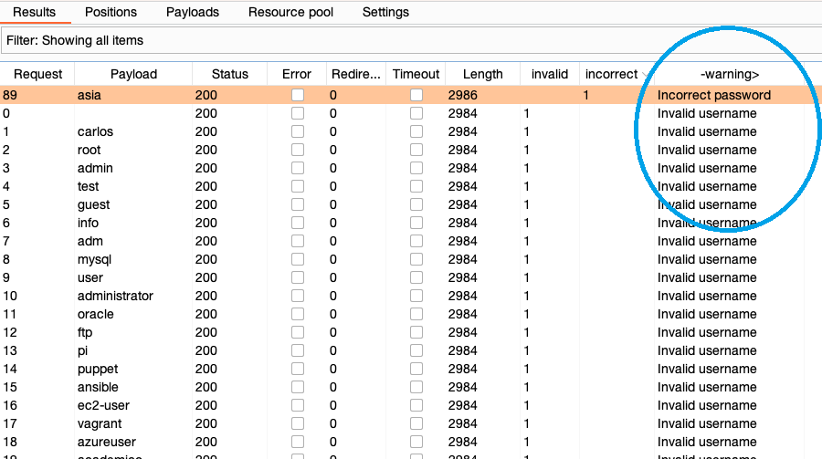 Extract grep results